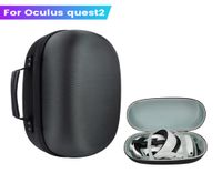 Dispositivos VRAR Saco de armazenamento Hard EVA para Oculus Quest 2 Bobovr M2 Caixa de transporte portátil para missão 2 VR Halo Strap Acces
