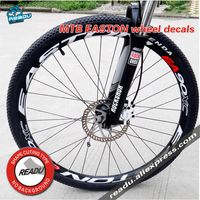 Gruppi di bici EA90xc Set di ruote Adesivi Bike 26 / 27,5 / 29 pollici S cerchi di montagna per le decalcomanie riflettenti 221119
