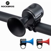 Bike Horns ROCKBROS Bell Electronic Loud Horn ABS 120db Safe...