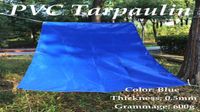 Tonalità 05 mm addensato blu in PVC Tarpaulin Fiammata RITARDANTE PIORPA PIORPE IN PIANTA GARCHIO COPERCHIO COPERCHI