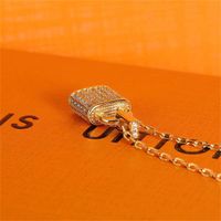 2022Top Fine Brand Necklace 925 Sterling Silver Jewelry for Women Easy Luxury Letter Pendant Wedding Gift 18K Titanium Steel Alloy Rostfritt st￥l