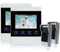 Systèmes d'interphone de porte vidéo filaire à la maison 4039039 pouces Monitor avec image MemoryVideo Recording Functionhd Doorbel