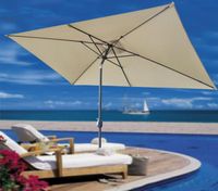 Ombre parasol de couverture de canopée Umbrella pour le remplacement de la surface du jardin 3x2m extérieur carré carré uvprotected et respirant