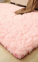 Tappeti 9 colori tappeti solidi tappeti rosa tappeto più spesso bagno non colpire tappeto tappeto per soggiorno morbido camera da letto per bambini vloerkleed