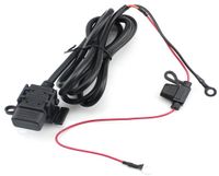 2021 Motorcycle USB Alimentation Port Chargeur de prise pour le support de téléphone portable Réglage de la direction à 360 degrés avec capuchon en caoutchouc 12V 24
