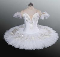 Beyaz Swan Lake Profesyonel Bale Tutu Çocuklar İçin Yetişkin Kadın Balerin Partisi Dans Kostümleri Ballet Tutu Balett Elbise Kız 2