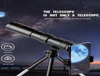 التلسكوبات 4K 10300x40 تلسكوب أحادي العينين قوي مناظير HD Super Zoom Eyepiece Portable للصيد ج