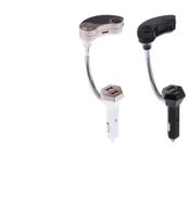 2021 Bluetooth v21 Dual USB -автомобильный набор для зарядных устройств MP3 -плеер Wireless FM -передатчик с модным компактным портативным дизайном