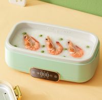 Electric Baking Pans 800ML Portable Electric Lunch Box Rice ...