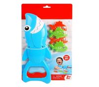 Requin Grabber Bath Toy for Boys Girls Catch Game With 4 Fishes Bathtub Fishing 23gd 210712