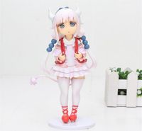 16cm Kobayashisan Chi No Maid Dragon Kanna Kamui Anime Ação Figura PVC Modelo Colecionável Toy Y200421252B