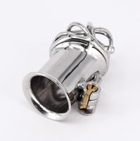Dispositivi di castità Arrivo PA Lock PA CAGE MASCHIO Gabbia in acciaio inossidabile giocattoli sessuali per uomo Bondage Cintura di castità