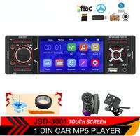 2022 Ultimo 1Din 41039039 HD Touch Screen Car Player MP3 MP5 Stereo FM Supporto radio Vista Presentata BT MIC MIC