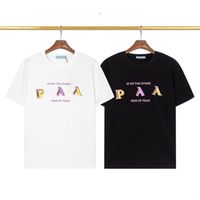 Luxury Men's T Shishs Men Women Camisetas Tops 2023 Spring Summer Diseñador Diseñador Cartas de marca Impresión camisetas de manga corta 100% algodón