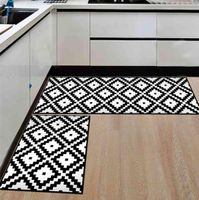 Tapete geométrico de cozinha Antislip capuzes absorventes tapete de piso para a sala de estar tapetes de banheiro tapetes de entrada do corredor Tapis 2