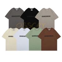 남성 디자이너 T 셔츠 편지 인쇄 남자 티셔츠 짧은 슬리브 하이 스트리트 느슨한 대형 캐주얼 티셔츠 남성과 여성 사이즈 S-XL