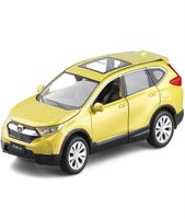 132 Scala per Honda CRV Diecast in lega di collezione in metallo SUV Modello di soundlight Toys veicoli273s