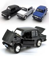 Lada 2106 Model Araba 1 36 Ölçekli Diecast Araba Alaşımlı Araç Oyuncaklar Çocuklar İçin Erkek Metal Model Açılabilir Kapılarla Metal Model LJ2
