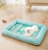 Kennels Pens Pet Summer Cooling Bed Mat Easy Cleaning Kennel...