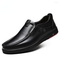Vestido Sapatos homens 2022 Men's Genuine Leather Soft Anti-Slip Driving Business Man Plus Size Zapatos Hombre