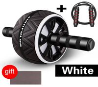 Big Wheel Wheeljump Seil ohne Geräusch Bauchrad AB Roller mit Matte für Arm Taille Bein Übungs -Fitness -Fitnessausrüstung