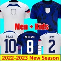 2022 PULISIC Soccer Jerseys REYNA AARONSON WEAH ACOSTA McKEN...