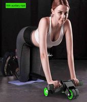 Rueda muscular AB Entrenador Abdominal Fitness Gym Ejercicio Equipo portátil Portable para adornos fácilmente de trabajo de seguridad