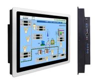 12quot 10 15 17 inch Industrial Panel all in one PC mini Computer Capacitive Touch with core i33217U RS232 com Windows 710