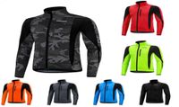 Vestes de course Veille à vélo chauds d'hiver Vêtements de cyclisme extérieur brise-vent étanche étanche pour VTT Veste de vélos