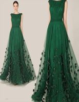 Fashionable Zuhair Murad Evening Dresses 2019 Emerald Green ...