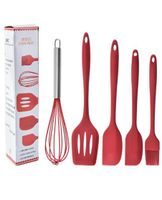 5 pezzi di cucina utensili da cottura in silicone forniture cucina utensili da cucina utensile silicone