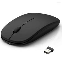 Mini PCS 24G Bluetooth DualMode Business Office Home Ultratina Carica mousemini silenziosi wireless