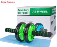 AB Wheel träning Hem Fitness Equipment Abdominal Two och Threeab Roller Budomen Thin Belly Mute
