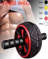 AB Roller Big Wheel Muscle Trainer pour ABS Core Workout Muscles abdominaux Muscles de formation Home Gym Fitness Equipment
