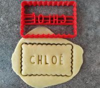 Custom your name cookie cutter personalized cookie stamp can...
