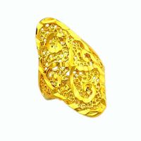 أنيقة من الزهور المنحوتة الإبداعية رنين الذهب النقي الحلقة المجوهرات شكل أو بيضاوي الشكل رنين للأصابع أنيلوس hombre elegante