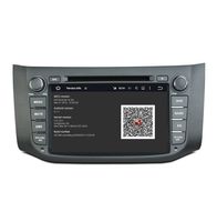 Reproductor de DVD de automóvil para Nissan Sylphy B17 Sentra 8 pulgadas 4GB RAM Andriod 80 con Radio de control de rueda GPSSteres