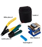 Routers Quality Optical Fiber Cold Splicing Tool Kit FTTH FC...