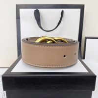 Cinturón de moda Hebilla de cuero ancho de banda 3.8 cm 15 Color de calidad Caja de diseñadores de hombres o cinturones de mujer 168520AAA