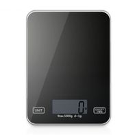 Échelle de cuisine de 5 kg de la maison mini-échelles alimentaires électroniques échelles de régime Échelles de mesure de l'outil Slim LCD numérique Electronic Pèle 201212