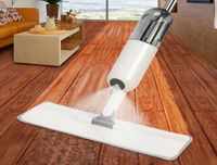 360 Degree Spray Mop With Reusable Microfiber Pads Magic Cle...