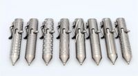 EDC Titanyum Alaşım Taktik Kalem Yazma İmza Kalemleri Serin Çubuk Taşınabilir Araçlar Kendinden Defensive Kalem Dış Mekan Kırık Pencere Araçları2837