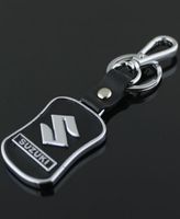 Keychain de logotipo de carros de moda 5pcslot para a chave de chave de chaveiro de couro Suzuki de metal anel de chave llaveros chavêiro de chave 3622150