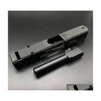 Тактические аксессуары Kublai P3 TTI CNC Metal Decorment Slide с внешней бочкой типом для We G19 Toy Gel Bl DHFYM
