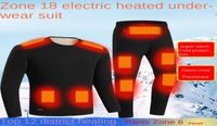 Men039s Thermal Underwear 18 Zone Intelligent Heating Plush ...
