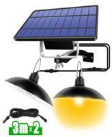 2020 Nuova lampada solare per interni a sospensione solare leggera con linea bianca bianca calda per il giardino da campeggio giardino solare ST26