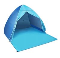 Tendas e abrigos na praia da barraca com cortina de porta UPF 50 Proteção do vento abrigo solar portátil para acampar ao ar livre 23 pessoas