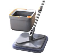 Mop with Spin Bucket Squeeze Automatic Separation Rotating C...