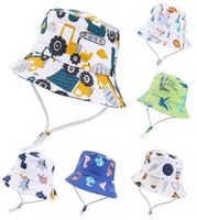 Caps chapeaux Summer Sun for Girls Panama Boy Cotton Baby Baby UV Beaut Toddler Kids Girl 221018