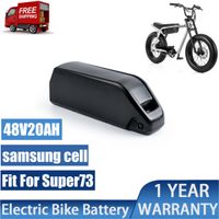Super73 Baterias Ebike 48V 20AH Bateria de bicicleta elétrica 36V 25AH com poderoso 21700 Samsung Cell 50E para 500W 1000W Motor